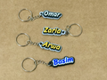 Custom Name Keychain – 3D Printed