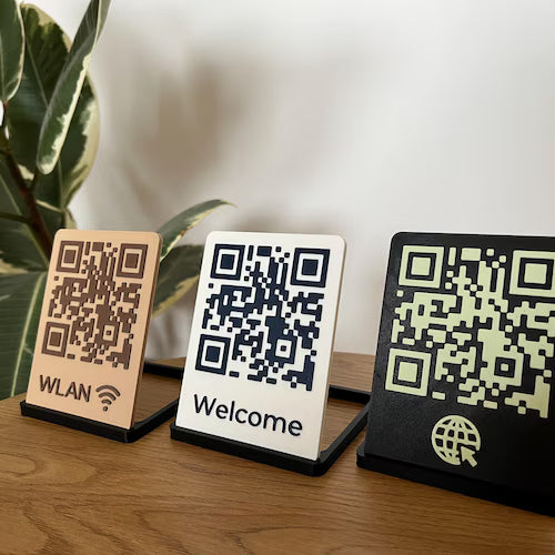 Custom QR Code Stands