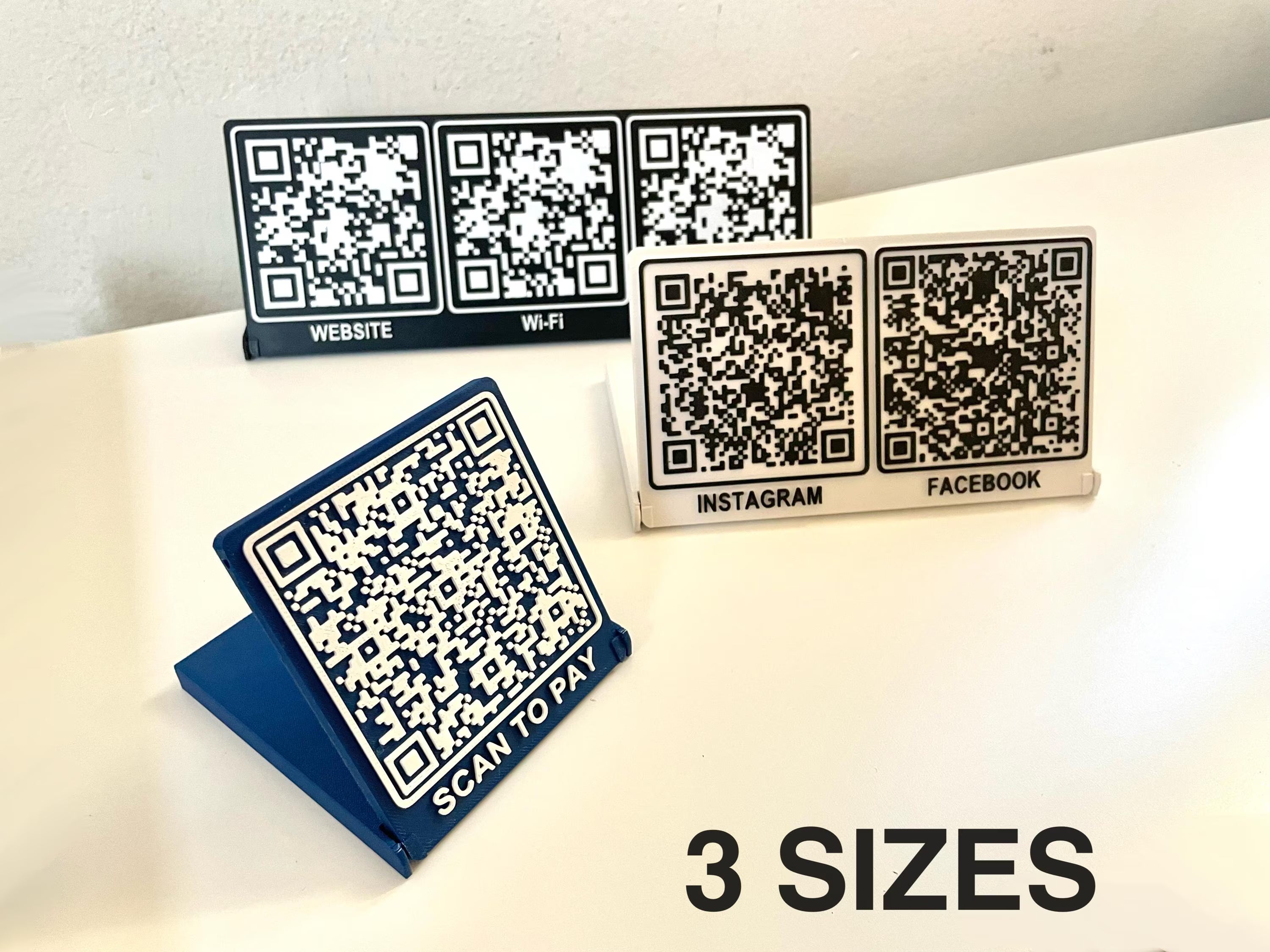 Custom QR Code Stands