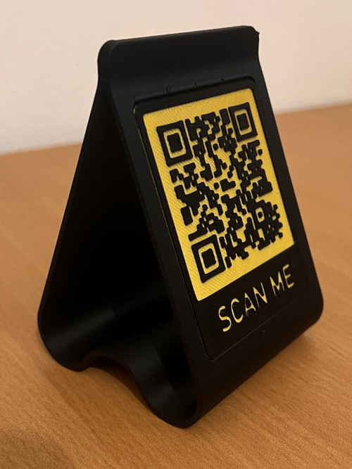 Custom QR Code Stands